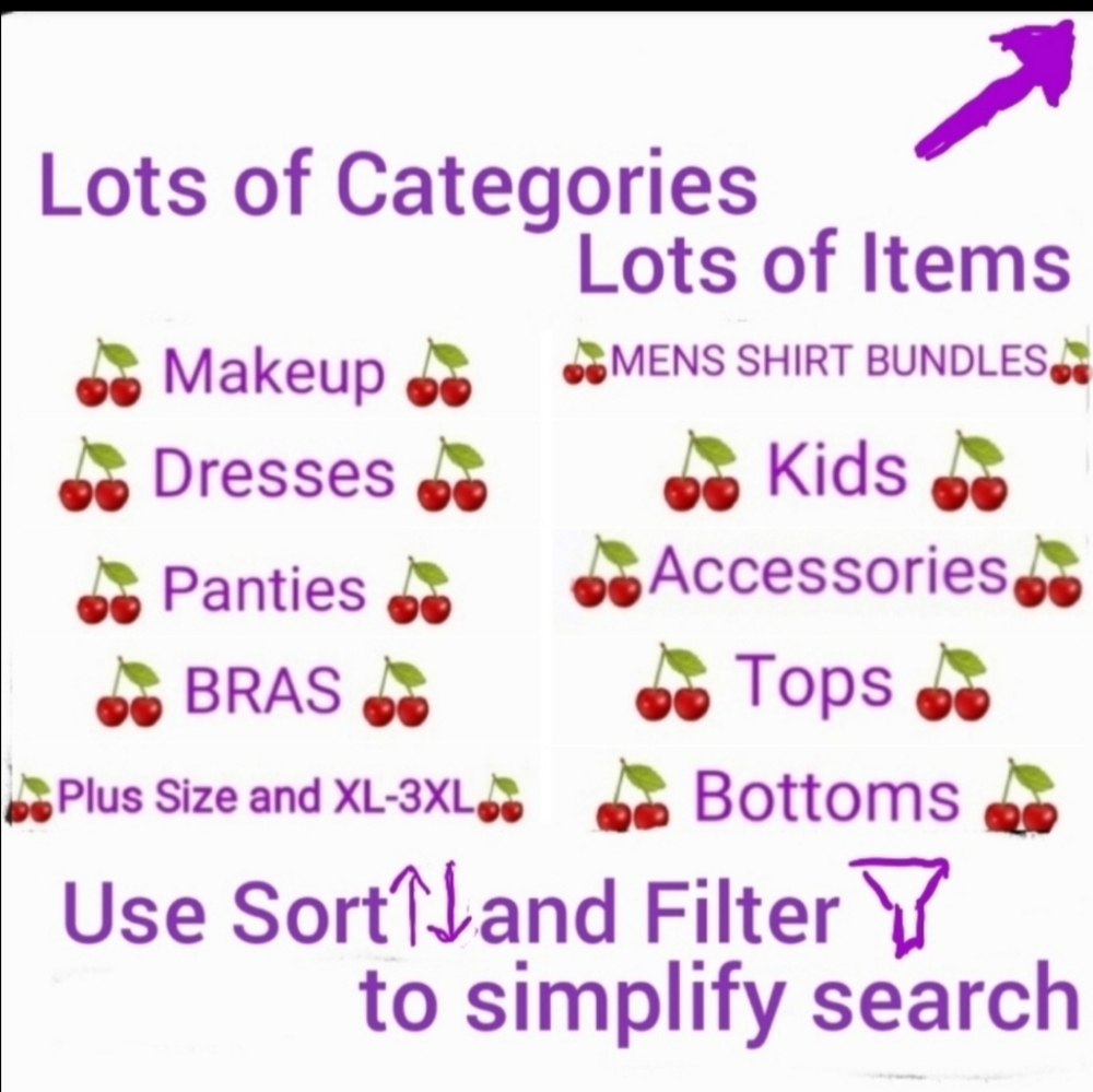 Everything!Tops, Skirts, Dresses SZ 2-3XL,T-SHIRTS